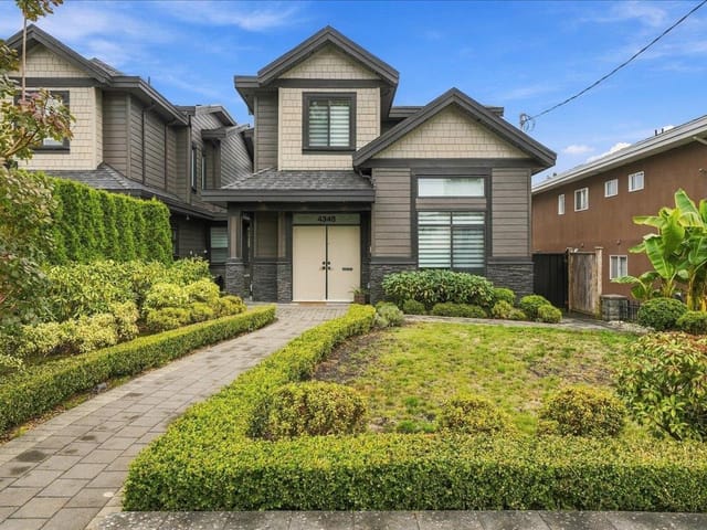 1/2 Duplex for sale in Burnaby, Burnaby South, 4348 Carleton Avenue, 263193483 | Realtylink.org