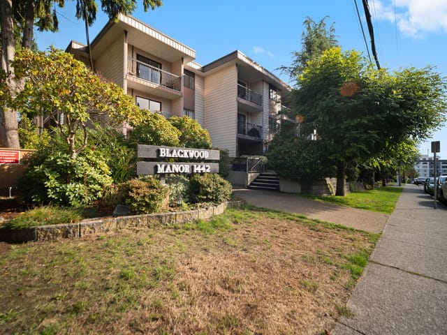 Apartment for sale in White Rock, South Surrey White Rock, 101 1442 Blackwood Street, 263193825 | Realtylink.org