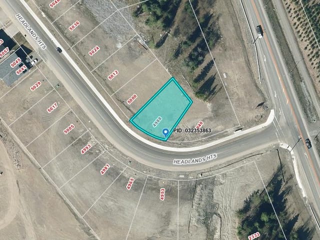 Lot for sale in Prince George, PG City South West, 4988 Headlands Heights, 263195409 | Realtylink.org