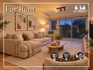 Apartment for rent in North Vancouver, North Vancouver, 309 1033 St Georges Ave, 263195620 | Realtylink.org