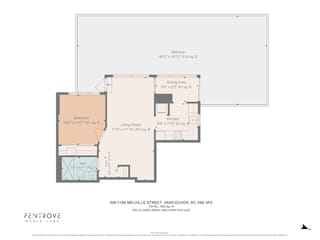 Apartment for sale in Vancouver, Vancouver West, 506 1166 Melville Street, 263195856 | Realtylink.org