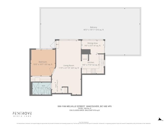 Apartment for sale in Vancouver, Vancouver West, 506 1166 Melville Street, 263195856 | Realtylink.org