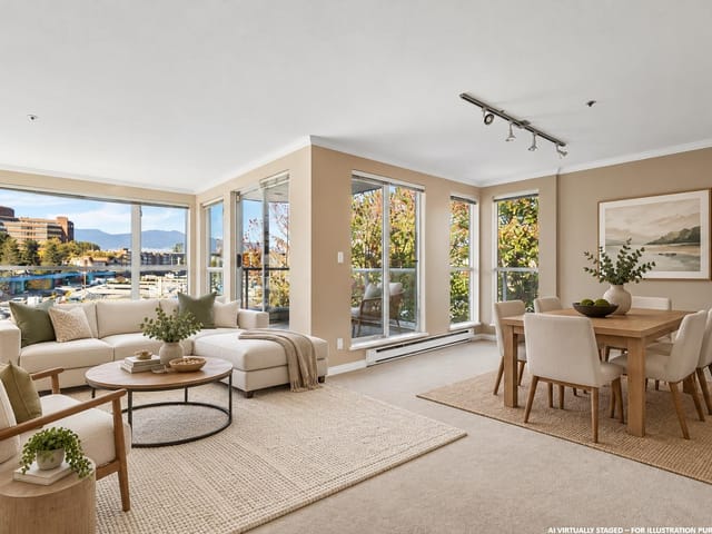 Apartment for sale in Vancouver, Vancouver West, 305 1551 Mariner Walk, 263196655 | Realtylink.org