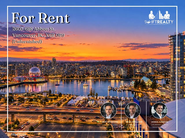 Apartment for rent in Vancouver, Vancouver West, 2603 688 Abbot Street, 263196677 | Realtylink.org