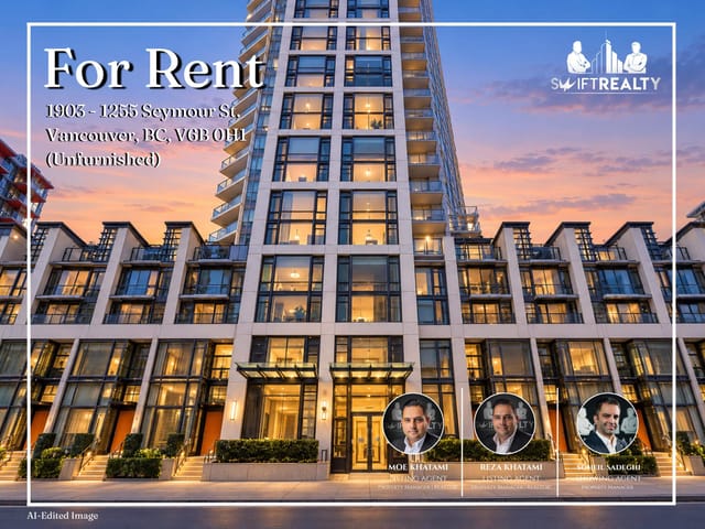 Apartment for rent in Vancouver, Vancouver West, 1903 1255 Seymour Street, 263197012 | Realtylink.org