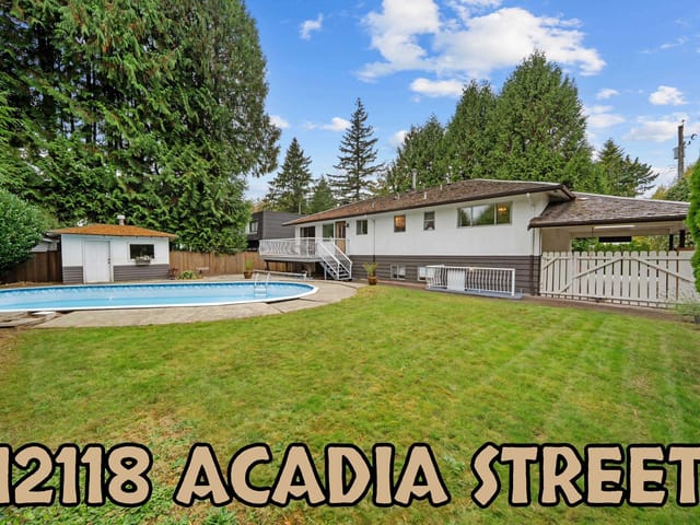 House for sale in Maple Ridge, Maple Ridge, 12118 Acadia Street, 263198069 | Realtylink.org