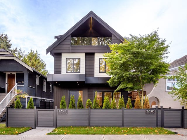 1/2 Duplex for sale in Vancouver, Vancouver West, 1 3315 W 10th Avenue, 263198370 | Realtylink.org