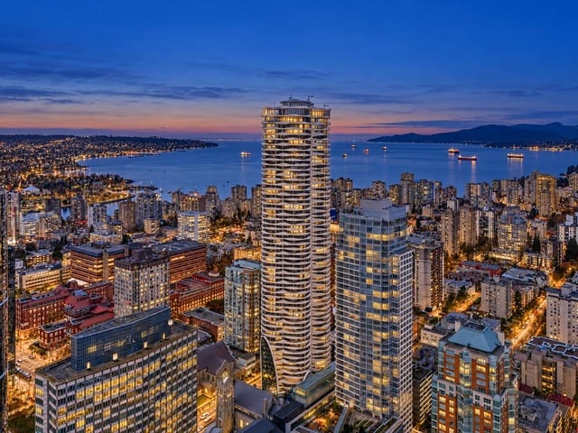Apartment for sale in Vancouver, Vancouver West, 2201 1033 Nelson Street, 263199331 | Realtylink.org