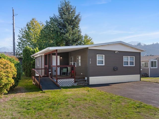 Manufactured Home for sale in Chilliwack, Sardis, 73 45640 Watson Road, 263199453 | Realtylink.org