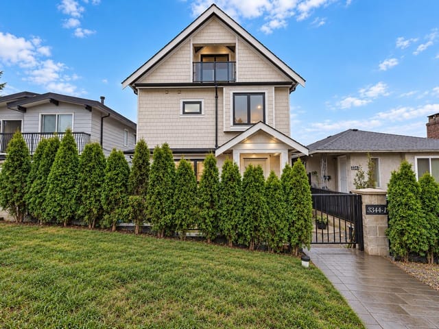 1/2 Duplex for sale in Vancouver, Vancouver East, 1 3344 Adanac Street, 263200755 | Realtylink.org