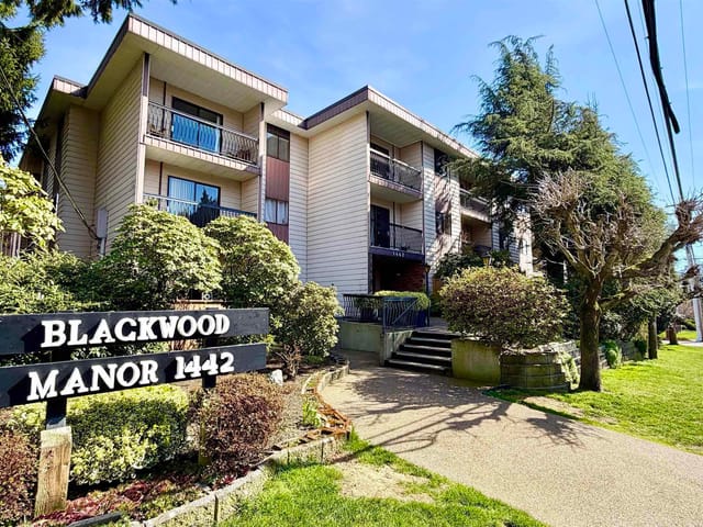 Apartment for sale in White Rock, South Surrey White Rock, 219 1442 Blackwood Street, 263200955 | Realtylink.org